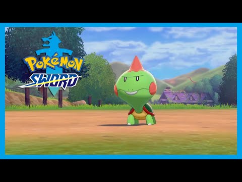 Catching Shiny Chewtle in Pokemon Sword  and evolving into shiny Drednaw