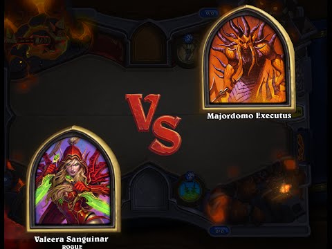 Rogue vs. Majordomo Executus Heroic (Part II) [Budget Hearthstone Deck]