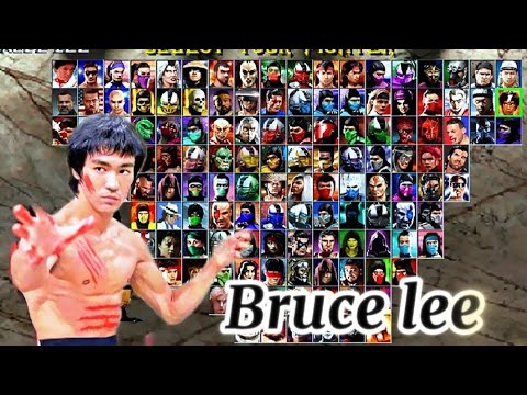 Mortal Kombat Project Expanded plus & bruce lee gameplay 