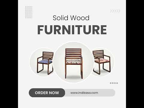Discover the beauty of Solid Sheesham wood furniture with our Alicia Arm Chair