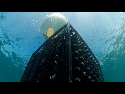 Underwater wine cellar: Fine wine from the seabed