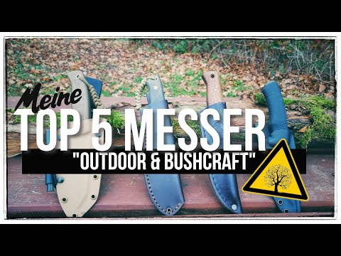 Top 5 knives "OUTDOOR & BUSHCRAFT" 🔪 My selection