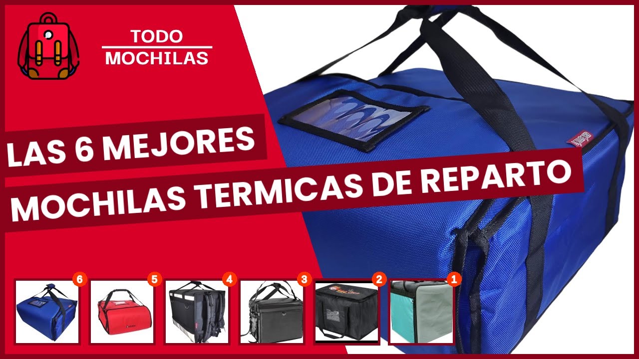 Las 6 mejores mochilas termicas de reparto