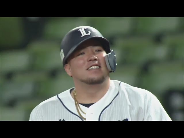 【4回裏】思わず苦笑い!? ライオンズ・ 山川の今季初打点はボテボテのタイムリー内野安打!! 2020/6/19 L-F