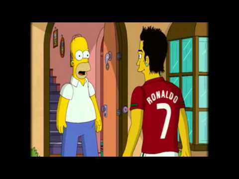 Cristiano Ronaldo en los Simpson [FullHD]