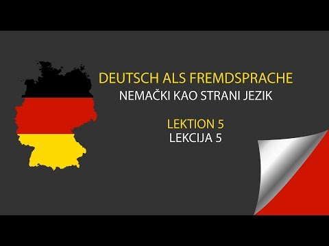 Nemački jezik za početnike - lekcija 5 - porodica, porodično stanje