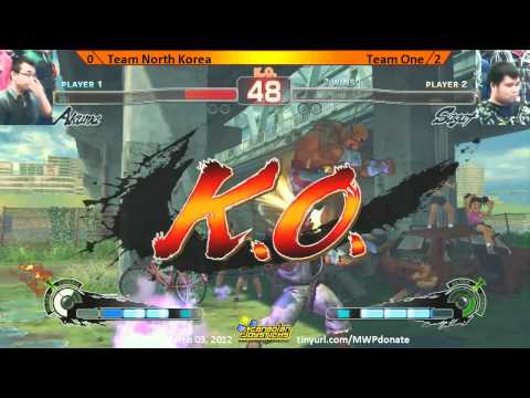 Team North Korea vs Team One - SSF4AEv2012 Teams - VSB.8