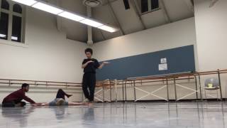 the first rehearsal