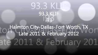 Texas Rhythmic & CHR Top 40 Aircheck Samples 2011-2012 Part 1