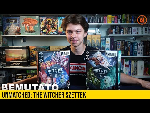 Unmatched: The Witcher - A birodalmak bukása +Acél és ezüst ️ | Unboxing + Bemutató - reflexshop
