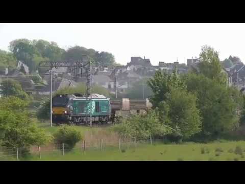 68018/68016 6c52 Heysham - Sellafield flasks, 18th May 2018
