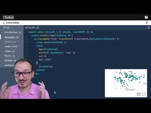 Datavis 2020 Episode 25 - Making a Scatter Plot
