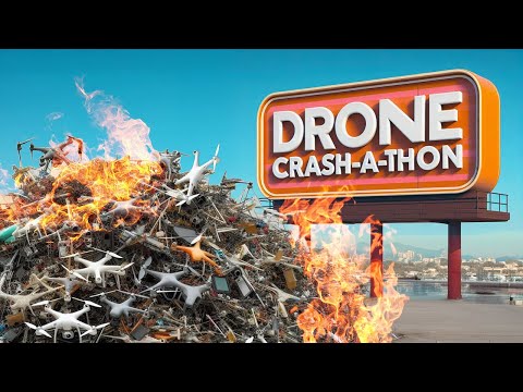 Drone Carnage: 4+ Hours of Crashes, Fails & Chaos!