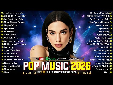 Taylor Swift, Rihanna, Adele, Dua Lipa, The Weeknd, Ariana Grande | Billboard Top 50 This Week