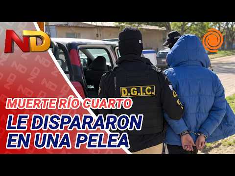 Murió el joven de 22 años baleado en una pelea en Río Cuarto: 2 detenidos y un video clave