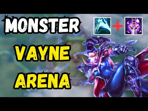 WHEN THE TOP 8 ARENA PLAYERS QUEUE AT THE SAME TIME! MONSTER VAYNE BUILD (INSANE)