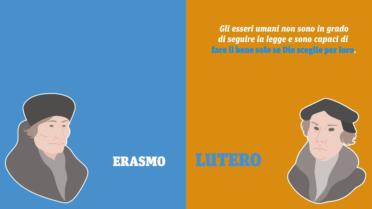 Erasmo vs Lutero