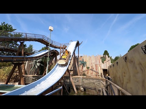 Jungle River - Onride (POV) | Familiepark Drievliet