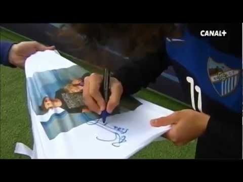 El Málaga, sus curiosos hinchas y el Seba Fernández