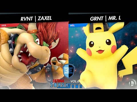 SmashDown Ultima Vol. 6  - RVNT | Zaxel Vs. GRNT | Mr. L - Winners Quarter Final