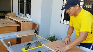 Lotus Original Table Saw 1800W LTST1800X - Four (4) Capability of the table saw