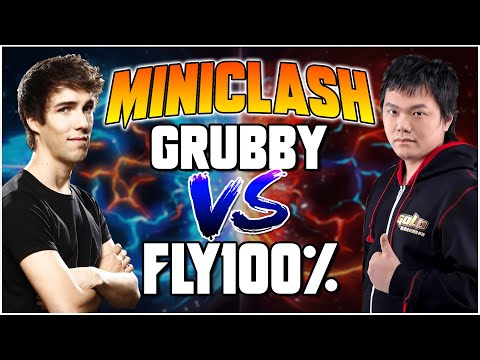 MINICLASH! Grubby vs Fly100% | WC3