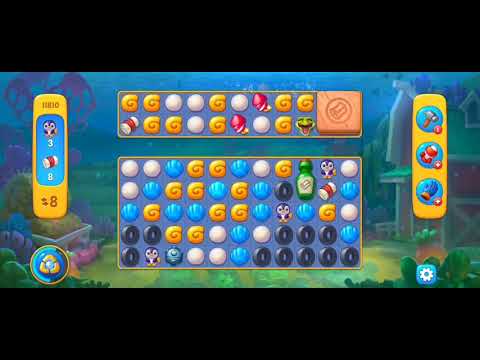 Fishdom Easy Level 11810 (with ingame lightning booster) @choraelmin