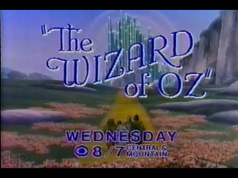 The Wizard of Oz (1988) CBS Promo