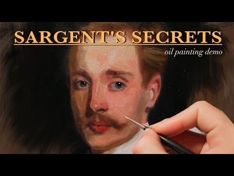 Breaking Down The Art of Sargent | Master Copy (demo + explanation)