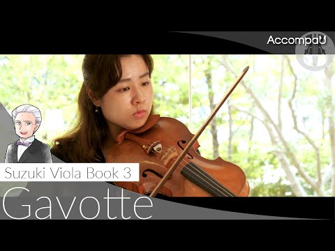 Gavotte | P. Martini | Suzuki Viola Book 3【Recital Version】