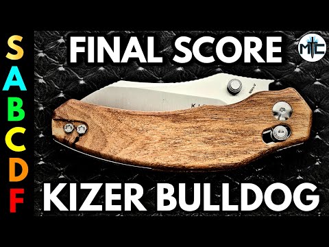 Should You Buy The Kizer Bulldog Folding Knife? | Metal Complex Review \u0026 FINAL SCORE