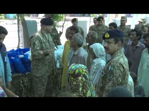 Press Release No 82/2022,  COAS Visited Far Flung Areas of Interior Sindh - 10 Sep 2022 | ISPR
