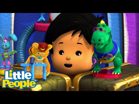 Little People | Teamwork Makes the Dream Work! | Compilations | Kids Cartoons - Kids TV Series, Kingdom Kids Zone - Little People - Fisher Price