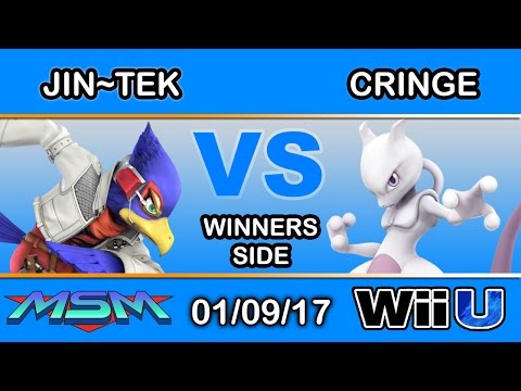 MSM 80 - Jin~Tek (Falco) Vs. Ai | Cringe (Mewtwo) Winners Side - Smash Wii U
