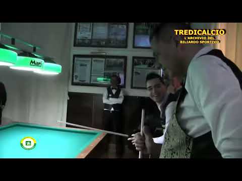 GUALEMI and MARTINELLI - Exhibition shots Billiards@TREDICALCIO