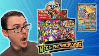 36 Booster zum Release von MEGAENTWICKLUNGEN! | Pokémon Booster Opening