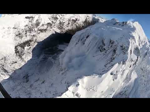 Authorities Trigger Avalanche With Explosives