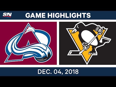 NHL Highlights | Avalanche vs. Penguins - Dec 4, 2018