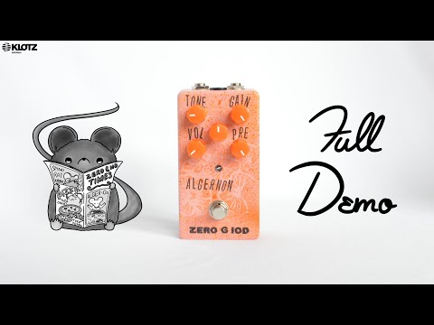 Zero G IOD Algernon Demo + Review | Dynamic Smart Rat + Boost | Guitar & Bass, Clean to High Gain!