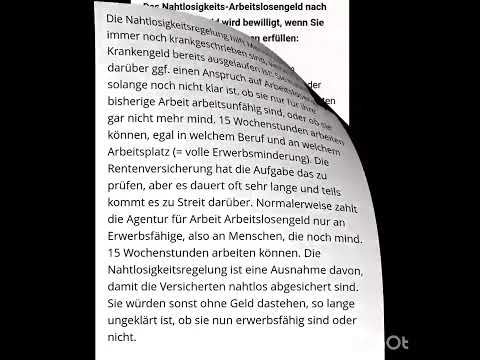 Wissens-Stein Nr.113 - Was ist das Nahtlosigkeitsarbeitslosengeld?