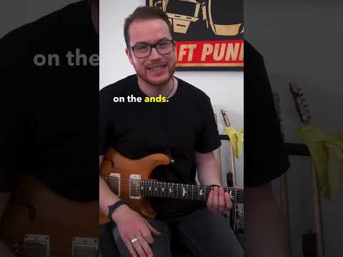 How to strum with an eighth note framework