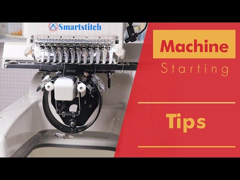 Smartstitch Embroidery Machine Get Started  Tips