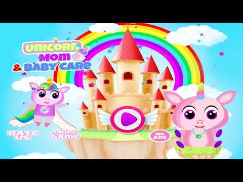 Unicorn Baby Care Mom Nursery Video