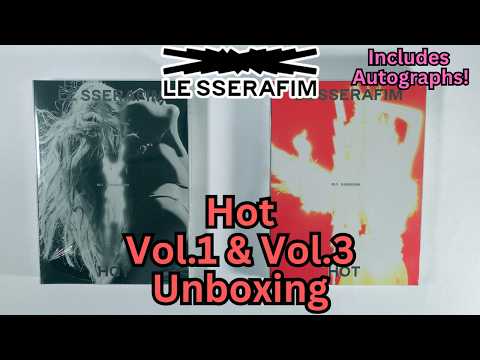 LE SSERAFIM Unboxing! Rare Autographs & Collectibles Revealed