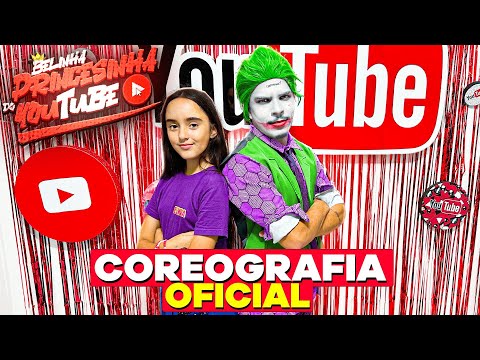 PRINCESINHA DO YOUTUBE - BELINHA ENSINA A COREOGRAFIA OFICIAL DA MÚSICA