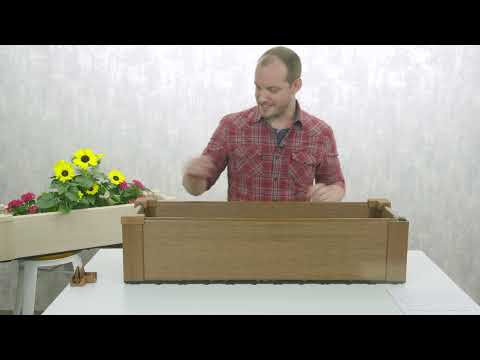 NewTechWood Composite Planter Kit Installation Guide