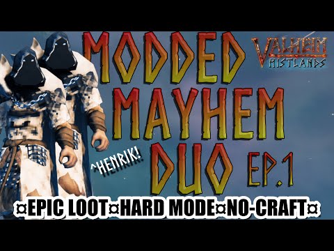 Modded Mayhem Duo E01 Ft. @henrik9658 | Modded Valheim Playthrough