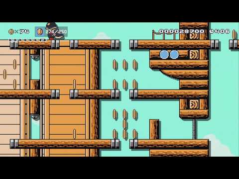 Treasure Ship by LucLaForza - Super Mario Maker 2 - No Commentary 1bw