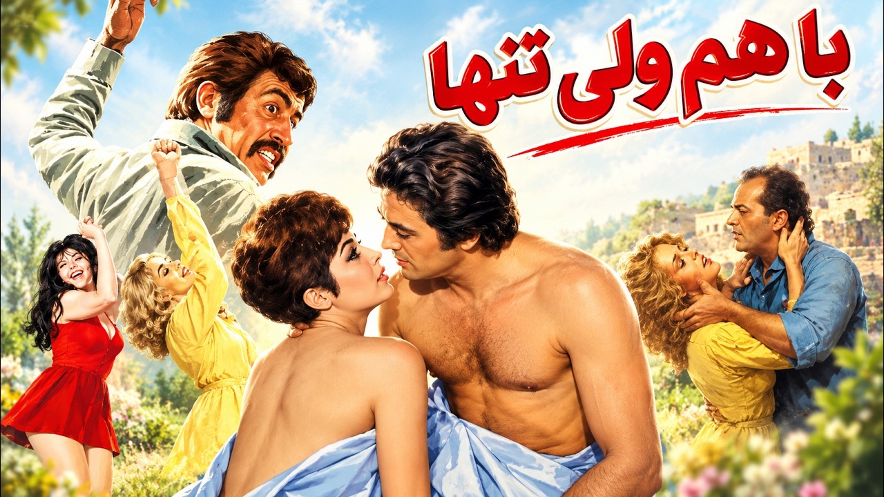 فیلم خانوادگی زیبای با هم ولی تنها   نسخه اصلی رنگی شده