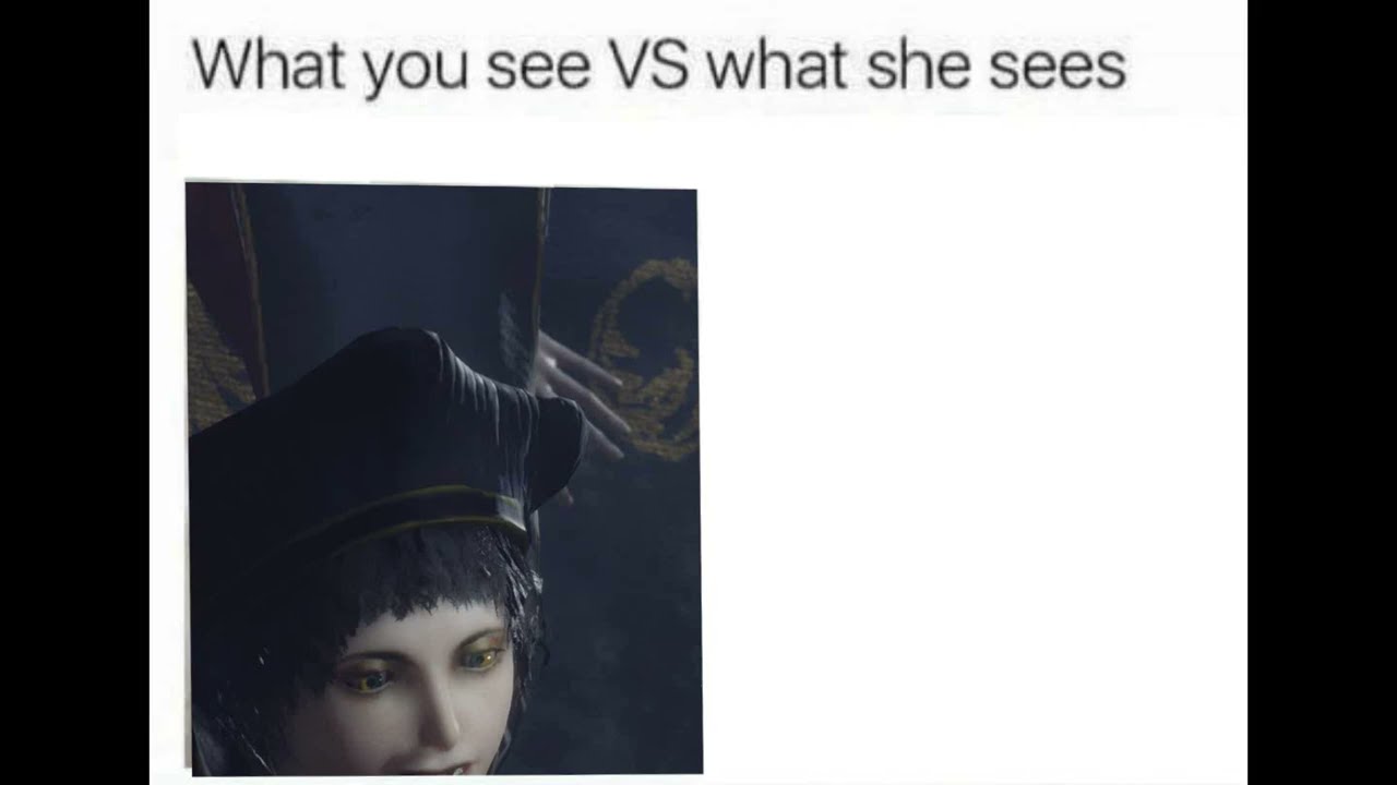 What you see VS what she sees: Elden Ring edition